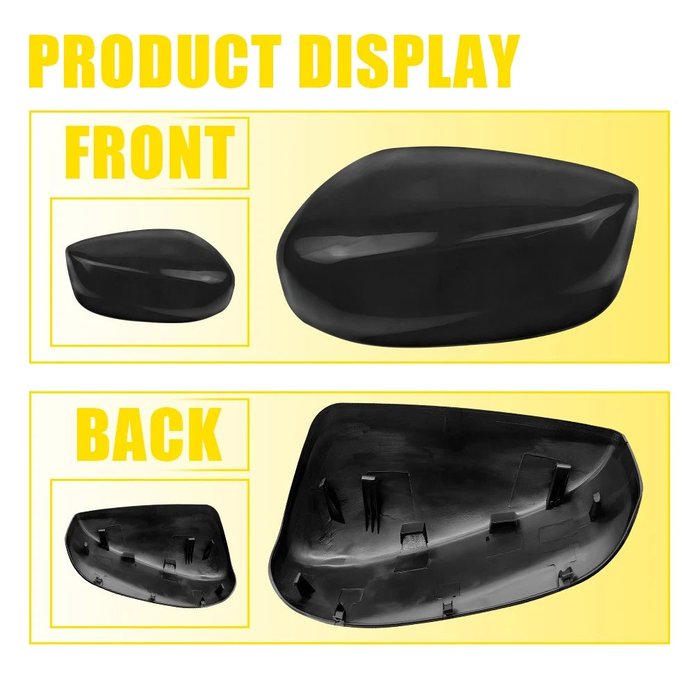 2X Side Mirror Cover Cap For Honda Accord 2008 2009 2010 2011 2012 LH+RH USA EOA 6B93BC-57