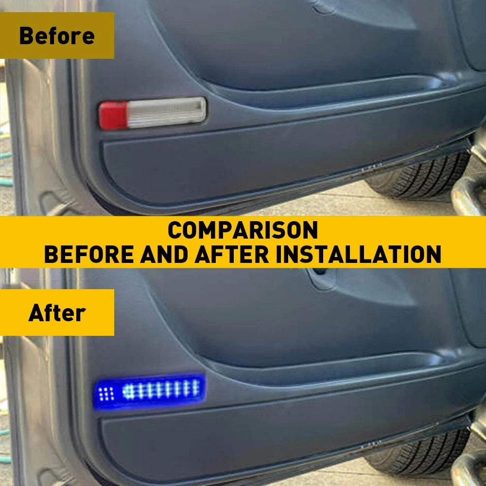 For Cadillac Escalade 1999-2006 LED Door Courtesy Lights 15021518 15021517 EOA 6B93BC-57