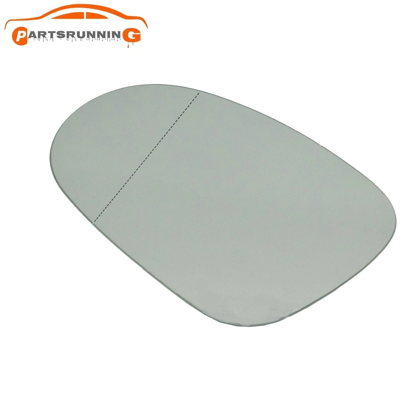 Left Driver Side Mirror Glass Heated For Volkswagen Golf MK5 2003-2008 6B93BC-57