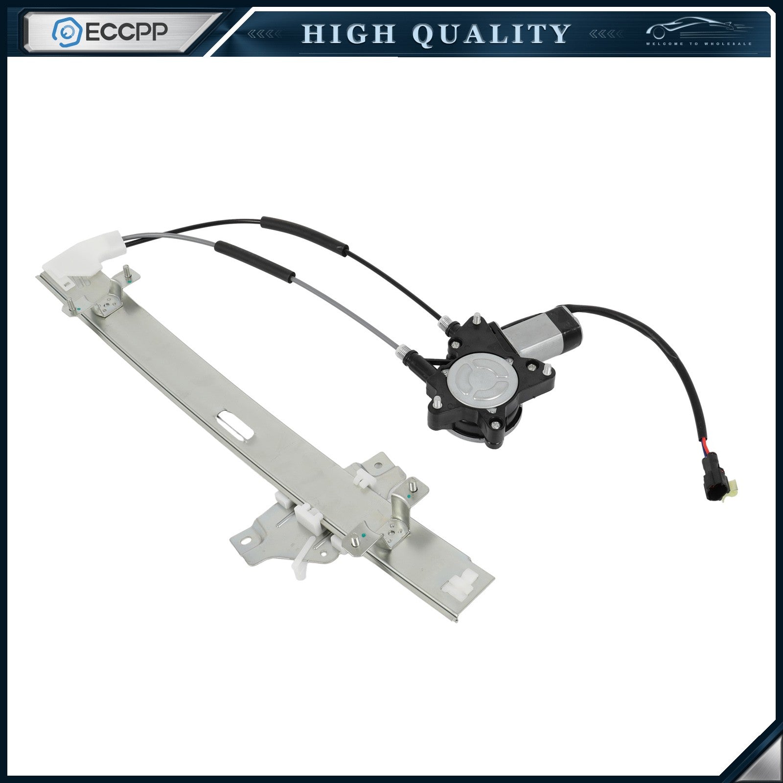 For Kia For Spectra 2000-2004 Front Driver Power Window Regulator With Motor 6B93BC-57