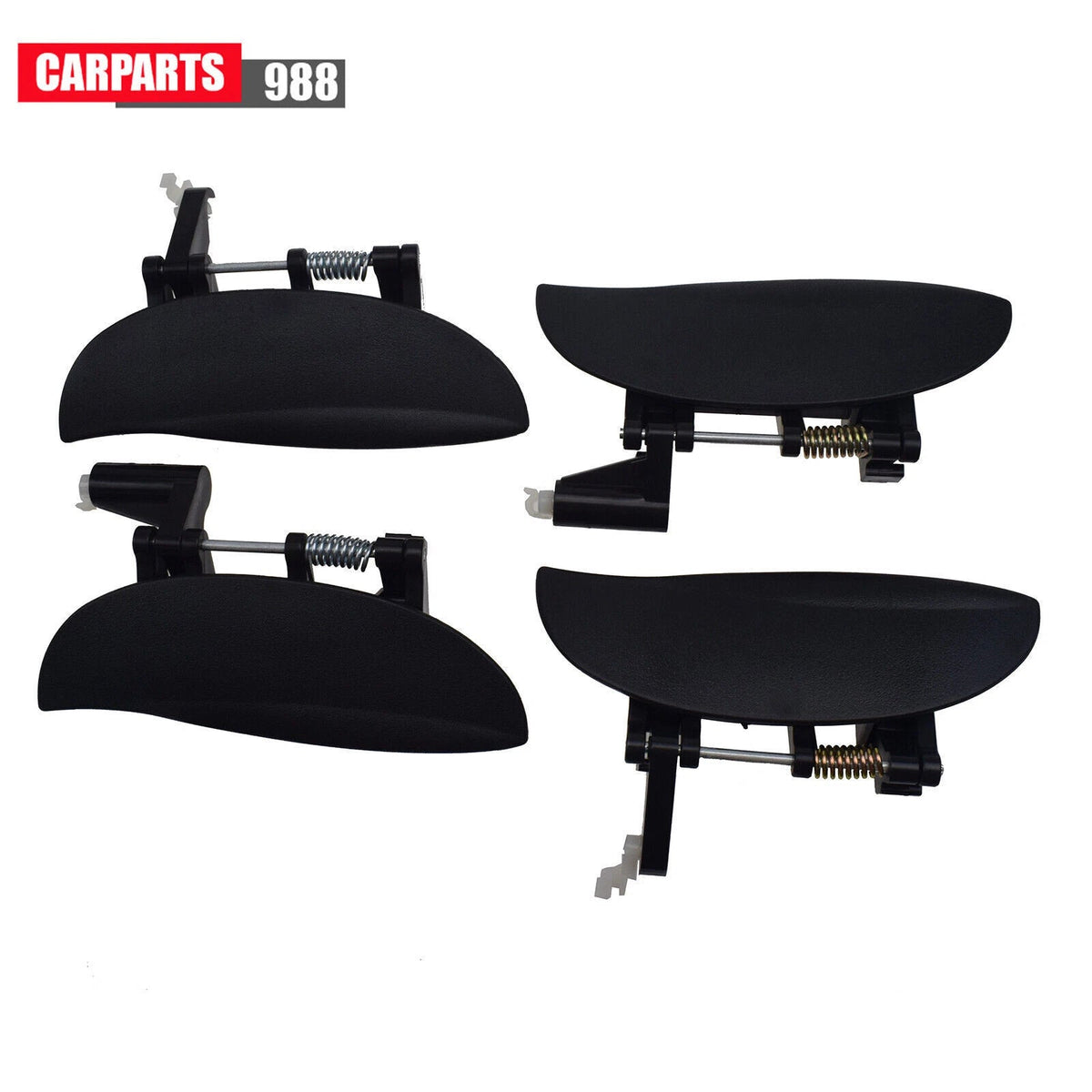 4Pcs Outer Door Handle Front Rear Left Right For 1997-05 Hyundai Atos 8265002000 6B93BC-57