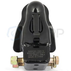 High Quality 2" Ball Adjustable Coupler Black 8000LBS 6B93BC-57