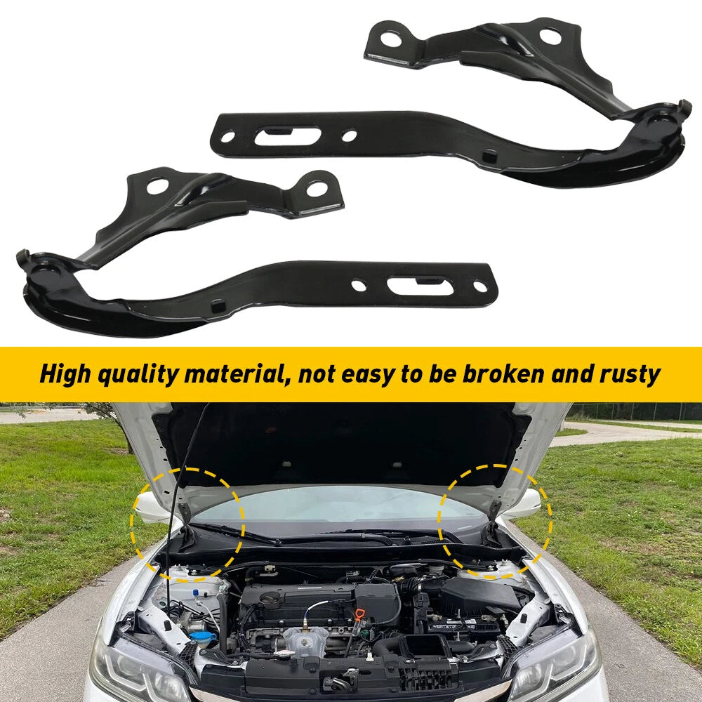 Set of 2 Hinges Hood Driver Passenger Side Left Right for Honda Accord Pair EA 6B93BC-57