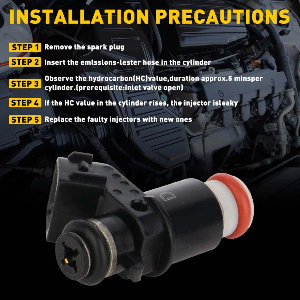 4 Fuel Injectors For Honda Civic 1.7L DX EX HX LX 2001 2002 2003 2004 2005 US 6B93BC-57