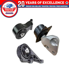Fits 2013-2015 Chevrolet Malibu 2.5L Engine Motor Mount Set 6B93BC-57