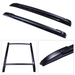 4Pcs Roof Rack Cross Bar Side Rails Set For 2005-2023 Toyota Tacoma Double Cab 6B93BC-57