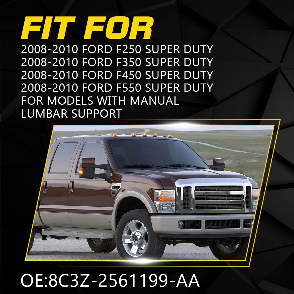 Seat Track Adjustment Knob Fit for 2008-2010 Ford F250 F350 F450 F550 Super Duty 6B93BC-57