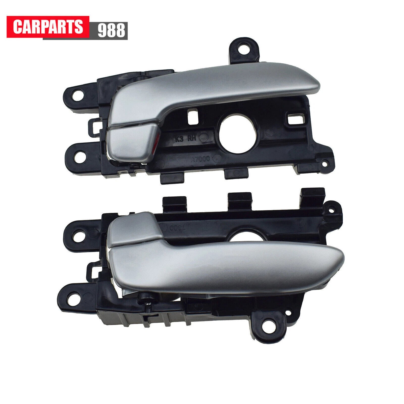 for Kia Forte Cerato 2014-2018 Set of 2 Interior Chrome Door Handle Left Right 6B93BC-57