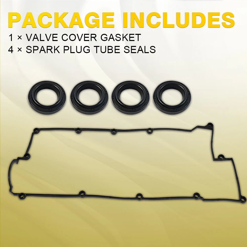 Valve Cover Gasket&Spark Plug Seals for 03-12 Hyundai Elantra 2.0L L4 1975cc EOA 6B93BC-57