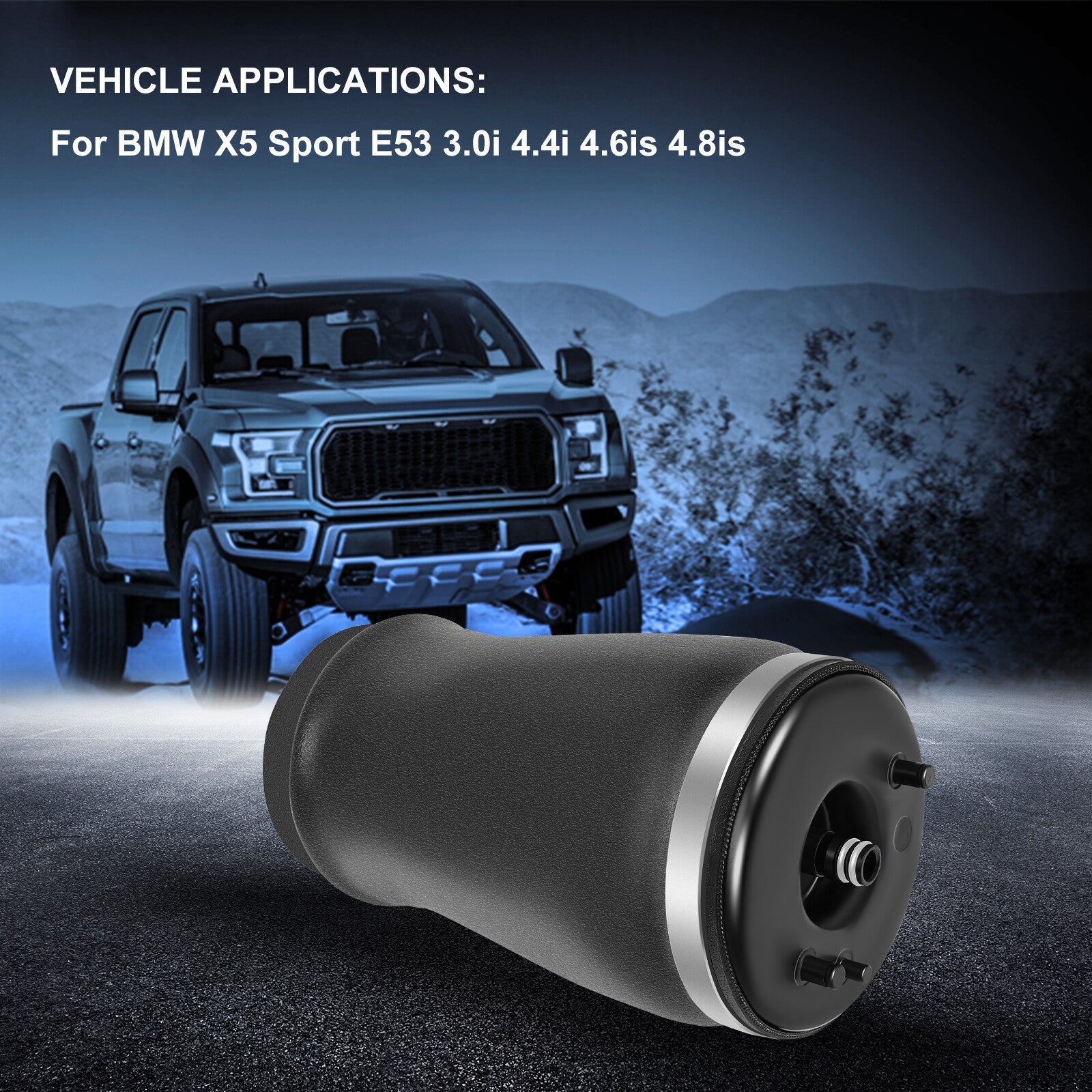 Rear Left Air Suspension Spring Bag For BMW X5 Series E53 3.0i 4.4i 4.6is 4.8is 6B93BC-57