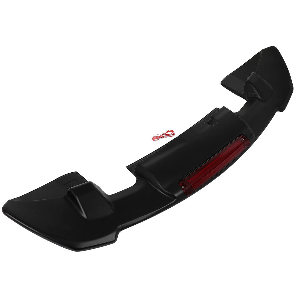 Roof Spoiler w/LED 3RD Brake Light Fits 2014-2019 Honda Fit Jazz Hatchback 6B93BC-57