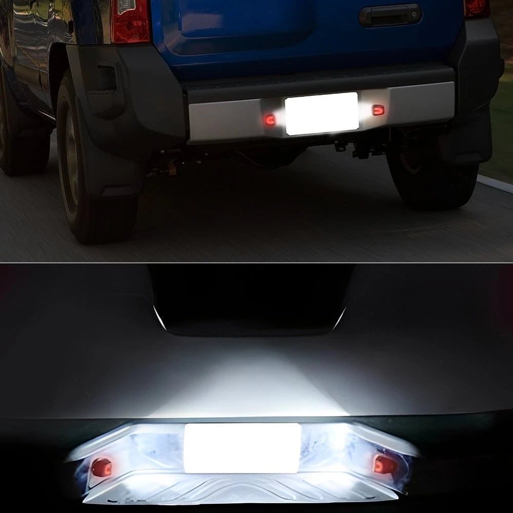 2pcs License LED Plate Light Lamp For Nissan Frontier Titan Armada Xterra Suzuki 6B93BC-57