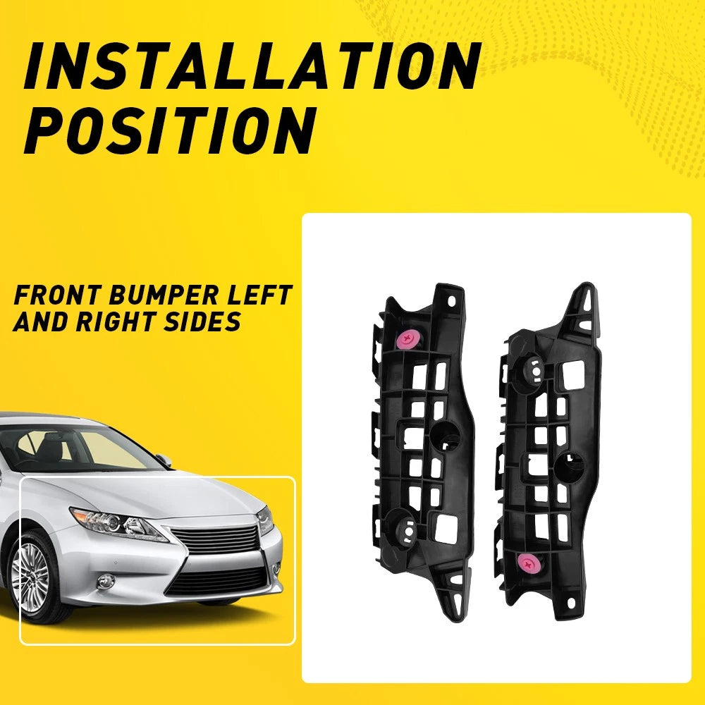 Bumper Bracket Support For 2013 - 2018 Lexus ES350 Front Driver Passenger Side 6B93BC-57
