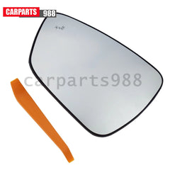 Left Side Heated Mirror Glass w/ Blind Spot Fit For Ford Kuga 2020-2024 2195787 6B93BC-57