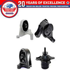 Fits 2005 Honda Civic 1.7L MANUAL Trans, Engine Motor & Trans Mount Set 4pc : 6B93BC-57