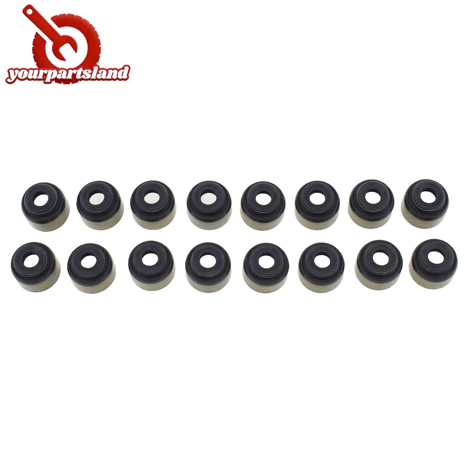 16PCS Engine Valve Stem Seals For ACURA INTEGRA INTEGRA 1.8L HONDA CR-V 2.0L 6B93BC-57