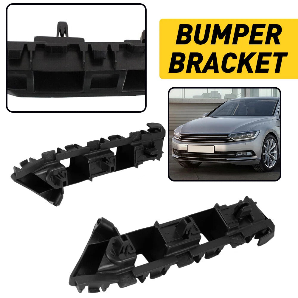 Pair Front Bumper Retainer Support Bracket Sets For 2012-2015 Volkswagen Passat 6B93BC-57