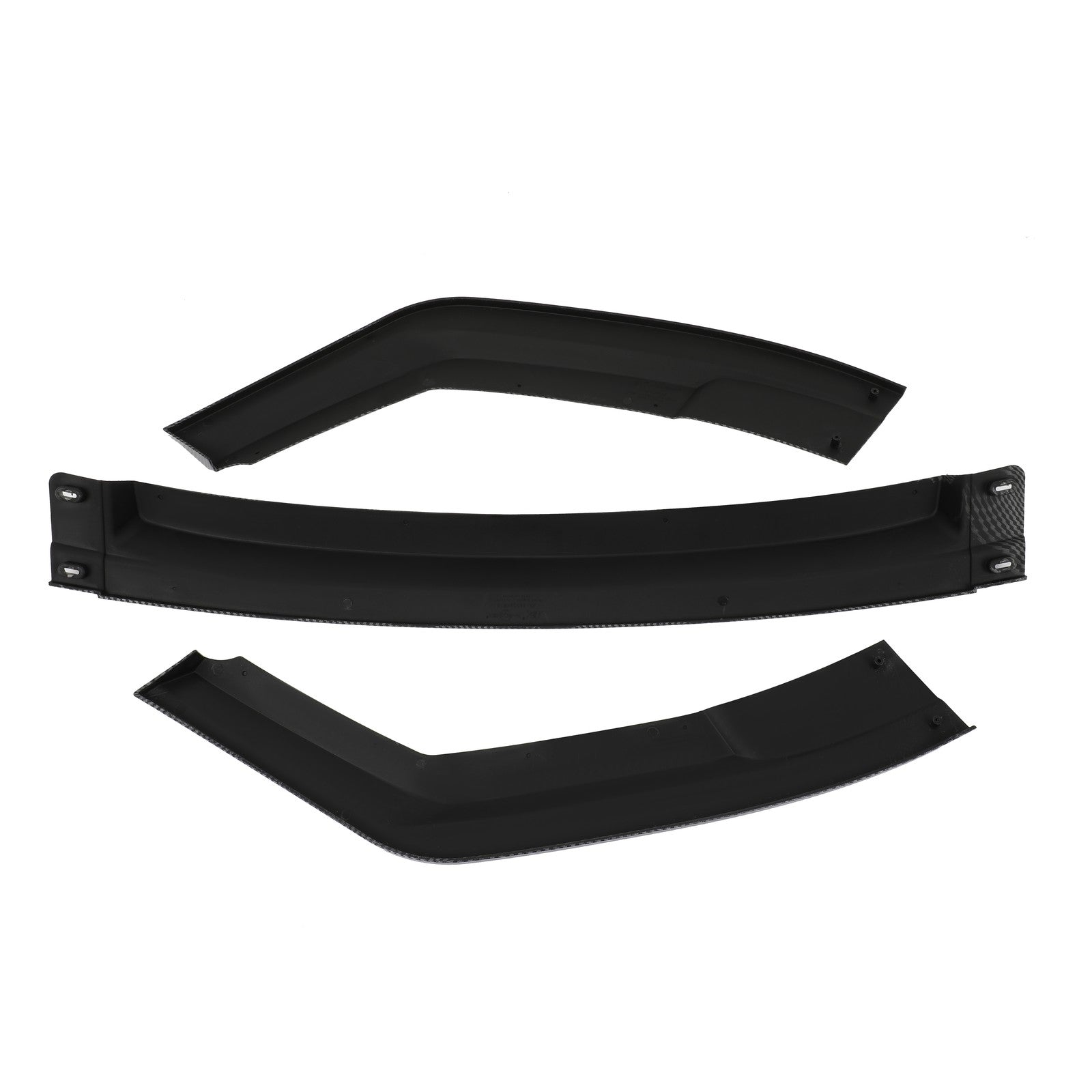 Glossy Carbon Look Fits 2016-2020 BMW F87 M2 Only Front Bumper Lip Spoiler 6B93BC-57