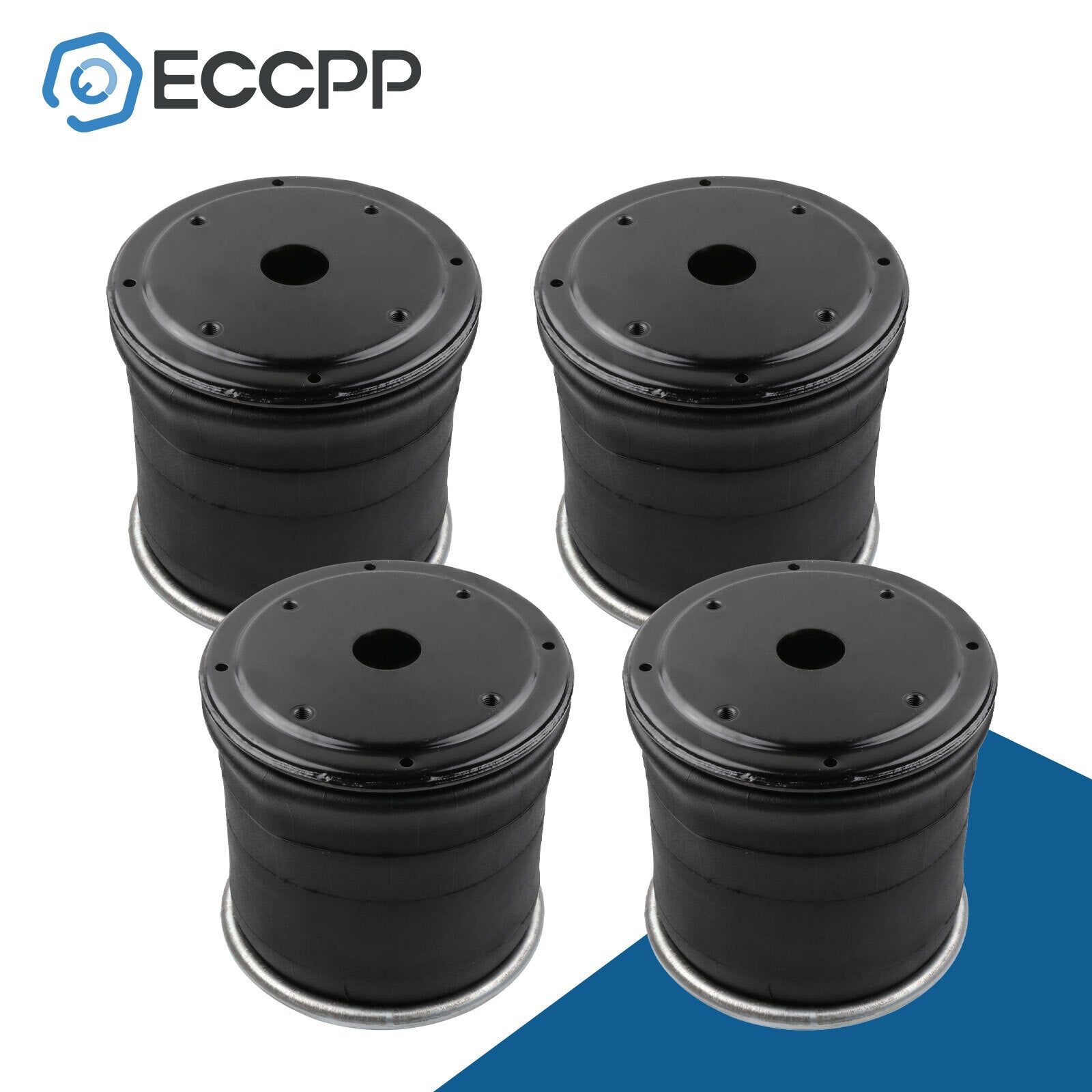 4Pcs W01-358-8050 Air Suspension Bag Spring For Goodyear 1R14-039 Hendrickson 6B93BC-57