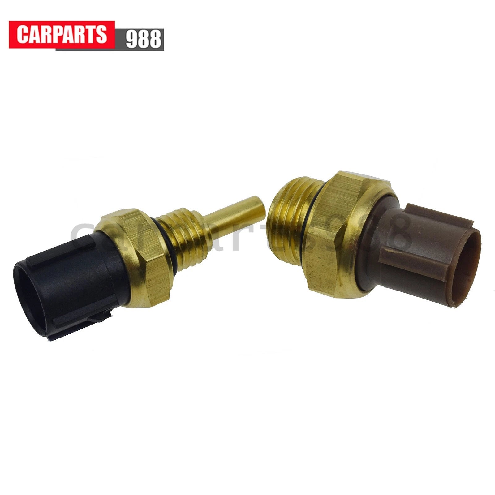 Set of 2 Cooling Fan Switch & Coolant Sensor for Honda Acura Accord Civic CR-V 6B93BC-57
