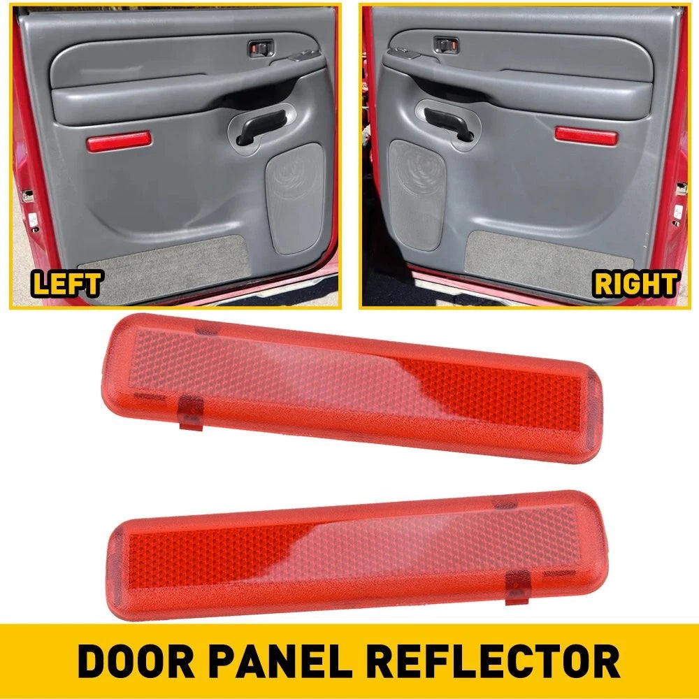 For 2003-2007 Suburban Chevy 1500 2500 Door Panel Reflector Courtesy Light Cover 6B93BC-57