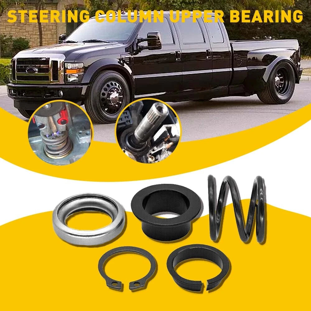 FOR 1992-2007 FORD F-250 F-350 F-450 STEERING COLUMN UPPER BEARING KIT METAL 6B93BC-57