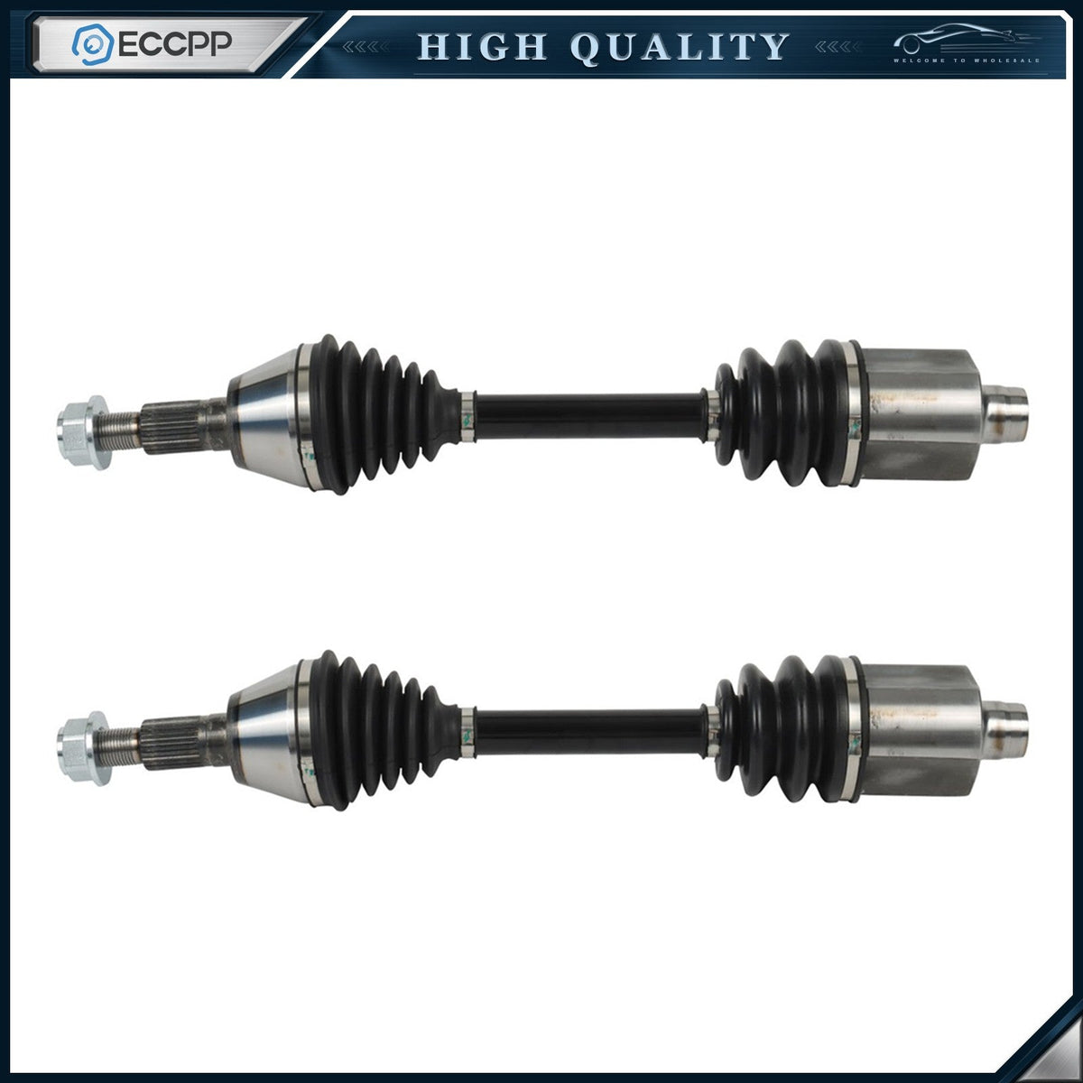 For Saturn Vue 2008-2010 Chevrolet Captiva Sport 2008 2.4L 2PCS Front CV Axles 6B93BC-57