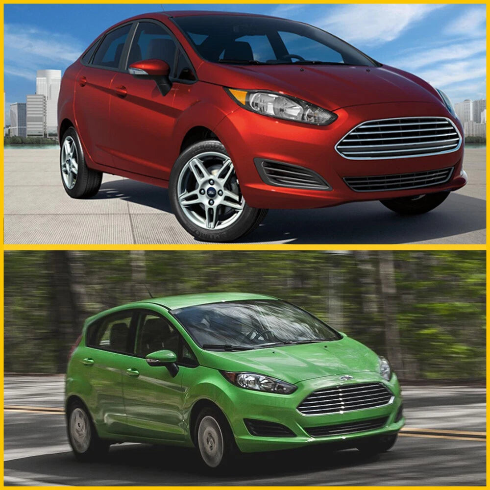 2PCS For 2014-2019 Ford Fiesta Front Bumper Insert Fog Light Cover Left Right 6B93BC-57