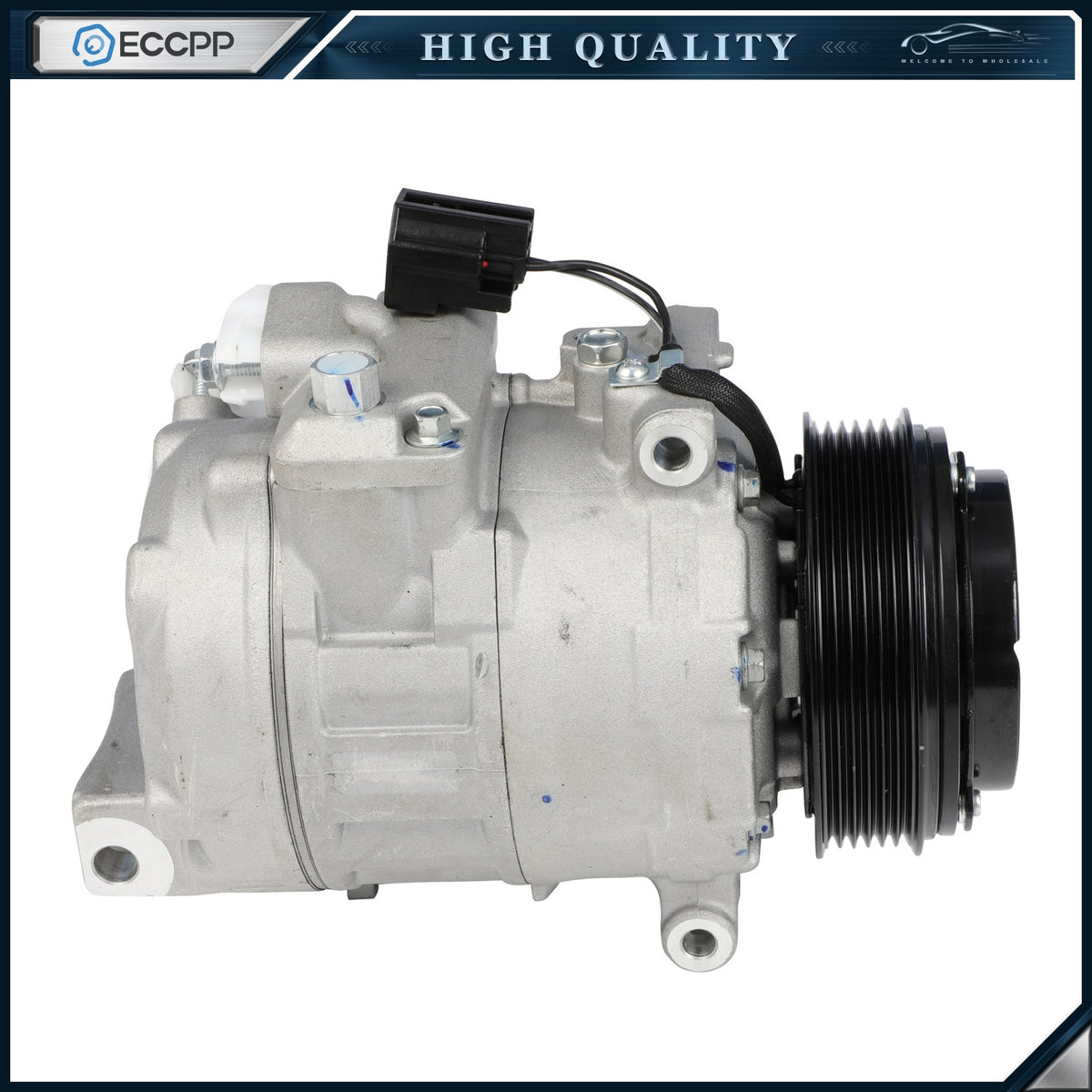 AC A/C Compressor w/ Clutch Fits Cadillac STS 3.6L 2005 2006 2007 2008 2009