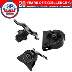 Front Motor & Trans Mount for Auto Trans for 1993 - 1997 Geo Prizm 1.8L Set 6B93BC-57