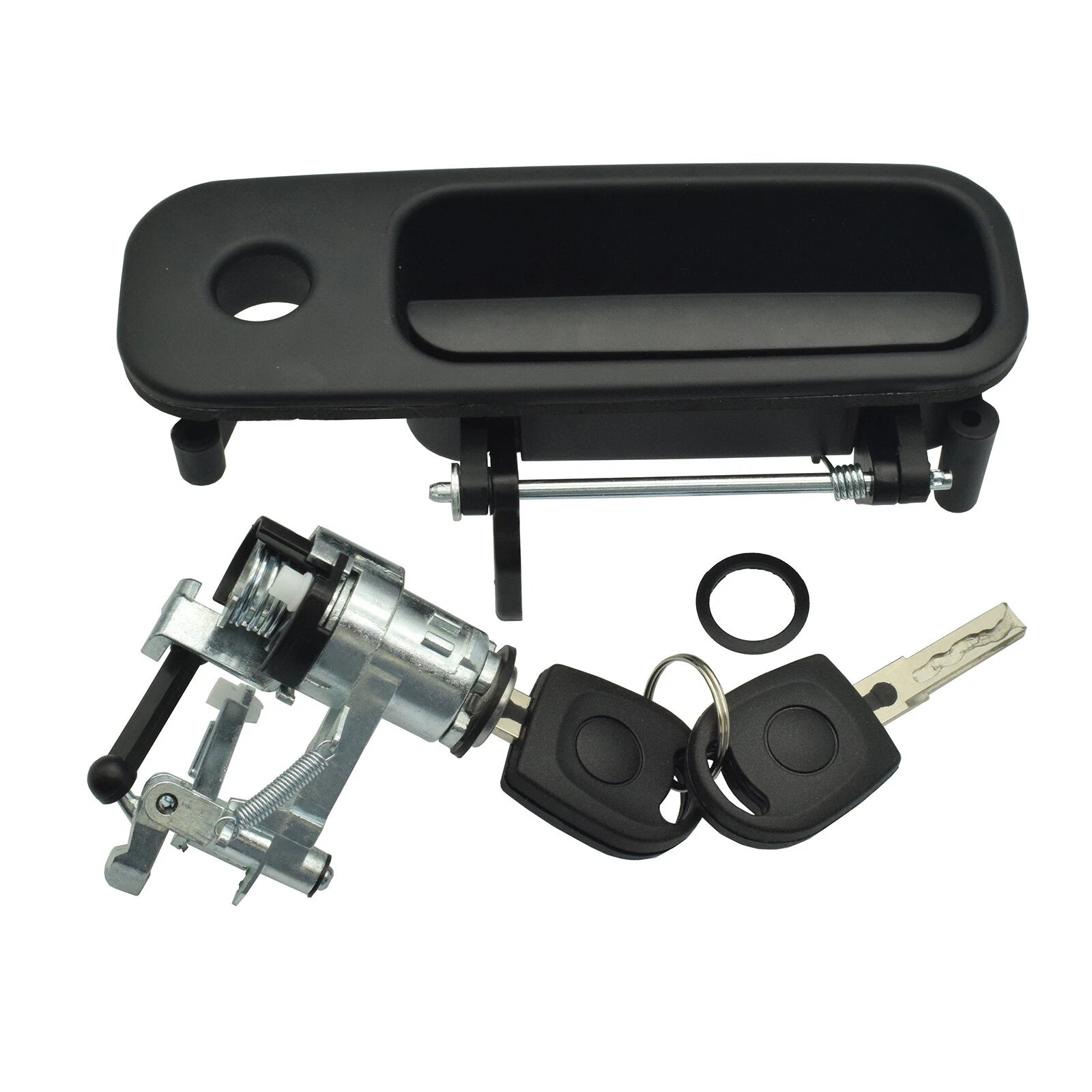 Tailgate Handle & Boot Lock Barrel 2 Keys for VW Golf Polo Lupo T5 Seat Arosa 6B93BC-57
