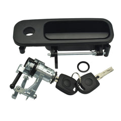 Tailgate Handle & Boot Lock Barrel 2 Keys for VW Golf Polo Lupo T5 Seat Arosa 6B93BC-57