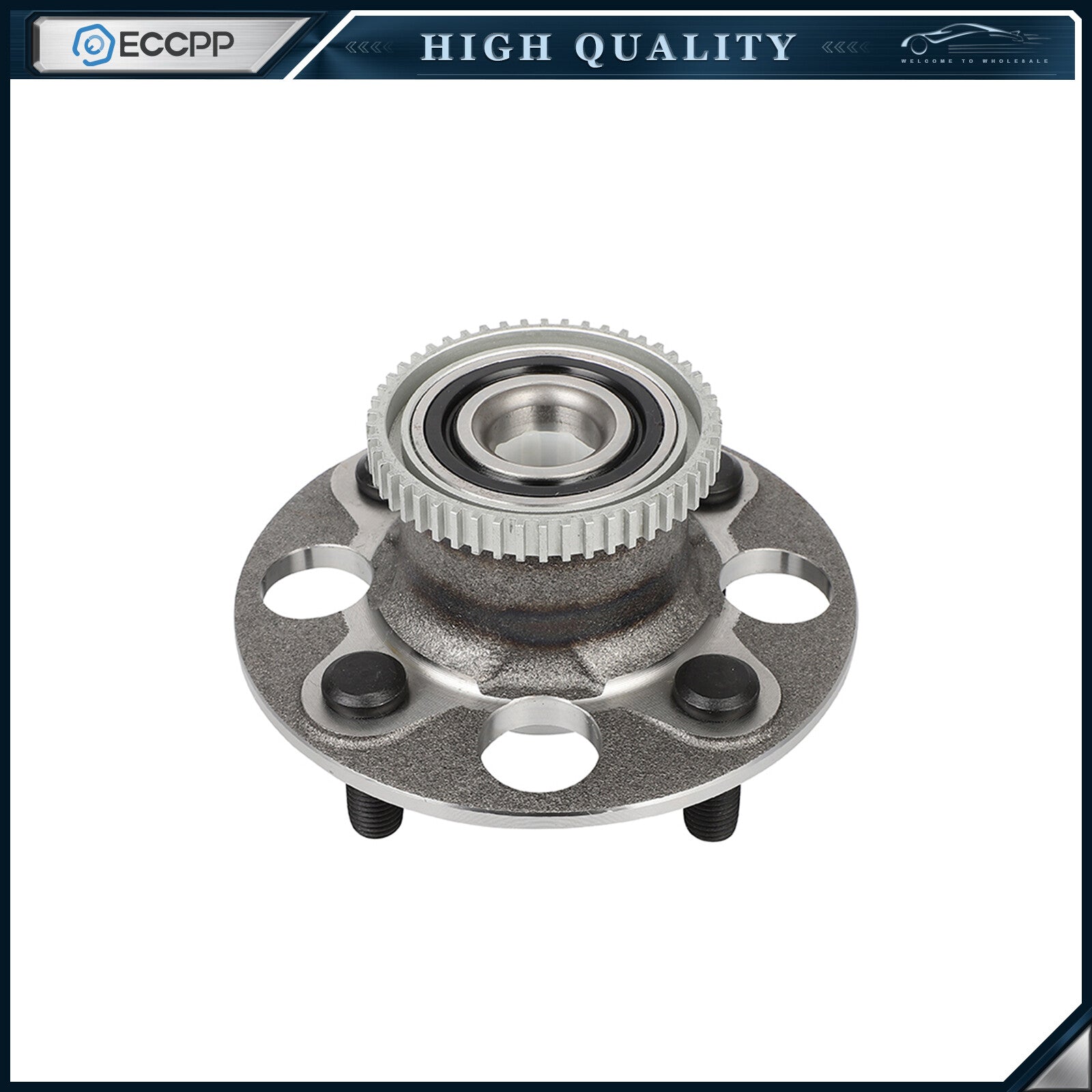 1Pc Wheel Hub Bearing Assembly Rear FWD For Honda Insight 2000 2001-2006 W/ ABS KOEEP