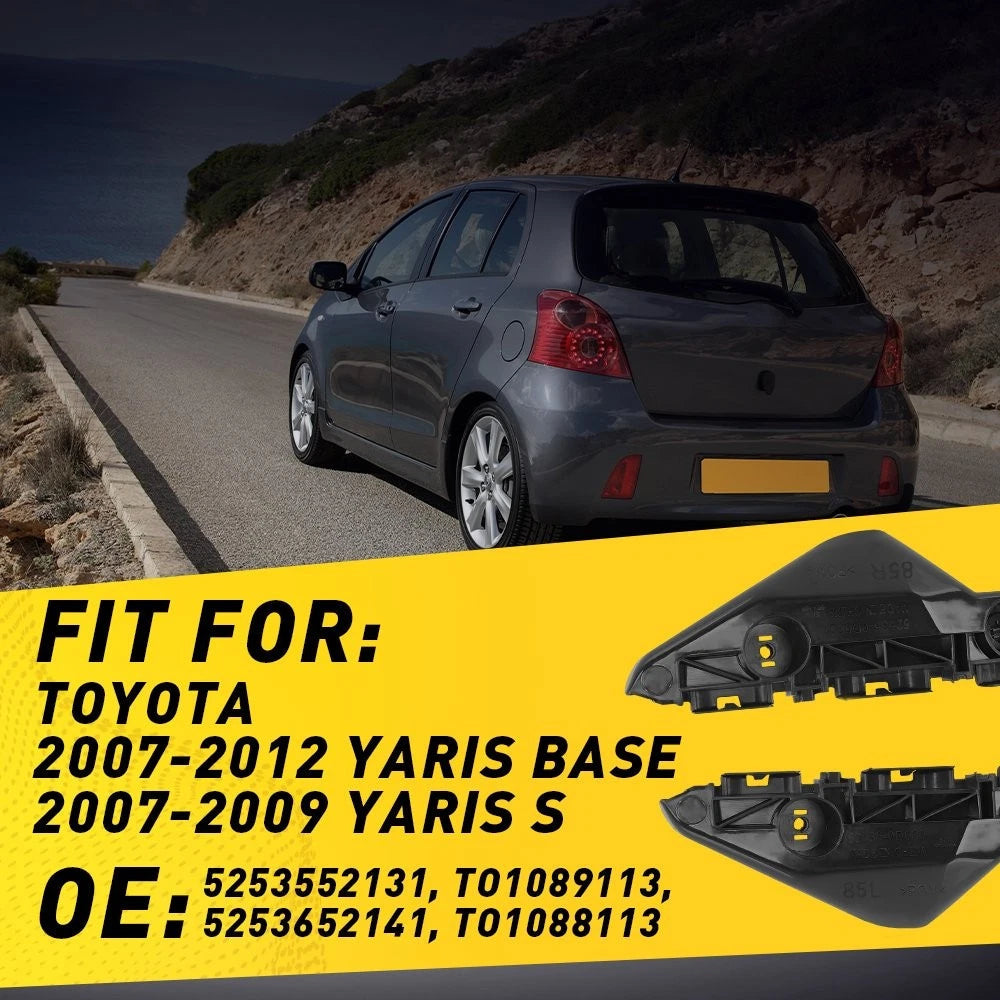 Rear Left Right Side Bumper Bracket For Toyota Yaris 2007-2012 Yaris Base EA 6B93BC-57