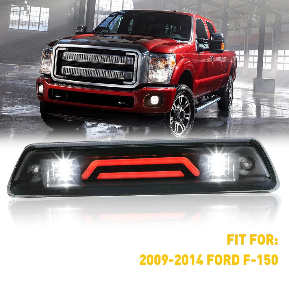 For Ford Third F-150 2009-2014 3rd Light LED Smoke Brake Rear Cargo Reverse Lamp 6B93BC-57