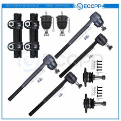 10Pcs Front Ball Joints Tie Rods Part Fits 1964-1970 Chevrolet Malibu Chevelle KOEEP