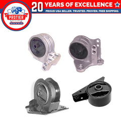 Motor & Trans Mount 4PCS Set for 95-99 Sebring/ Avenger/ Eclipse 2.0L Manual 6B93BC-57