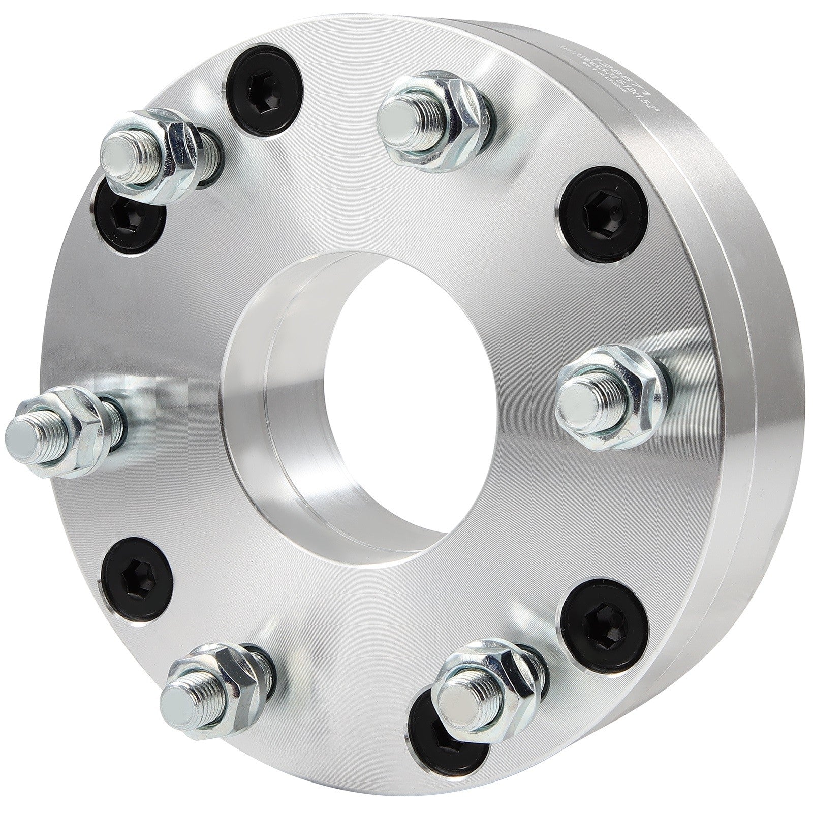 4 Pcs 2" 5x4.75 to 6x5.5 Wheel Adapters 12x1.5 For Chevrolet GMC 5 Lug to 6 Lug 6B93BC-57