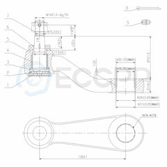 3pcs Steering Pitman Idler Arm For Chevy Silverado HD GMC Sierra Suburban Yukon KOEEP