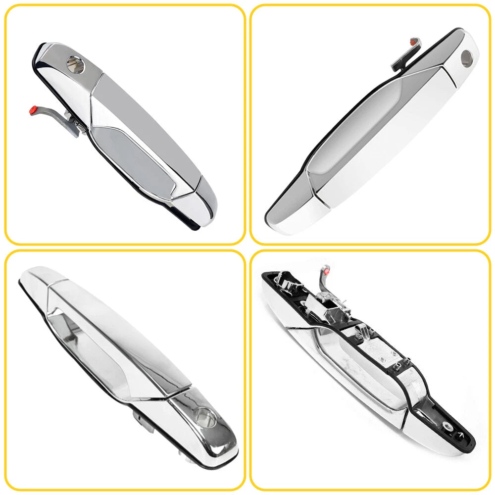 Exterior Door Handle Chrome Front Left LH Driver Side for 2007-13 Chevy GMC EOA 6B93BC-57
