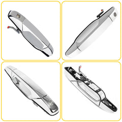 Exterior Door Handle Chrome Front Left LH Driver Side for 2007-13 Chevy GMC EOA 6B93BC-57