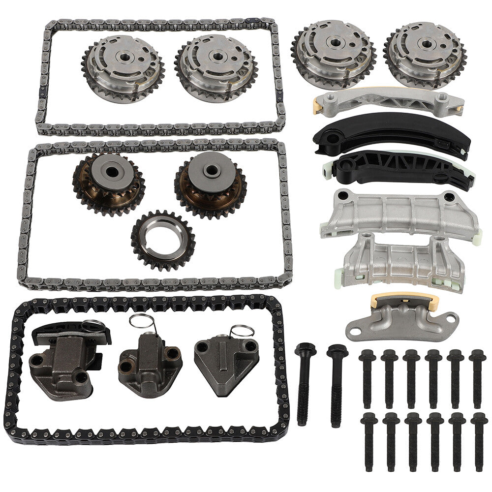 Timing Chain Kit for 04-06 GM Buick Cadillac CTS SRX 3.6L DOHC 24V w/ VVT 6B93BC-57