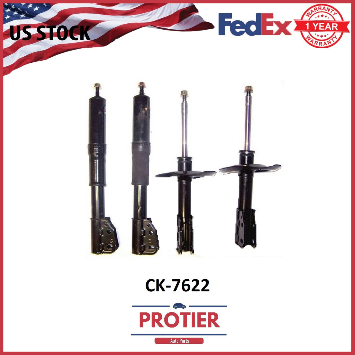 Front and Rear Conversion Kit for CADILLAC 60 SPECIAL COMMERCIAL FLEETWOOD 6B93BC-57