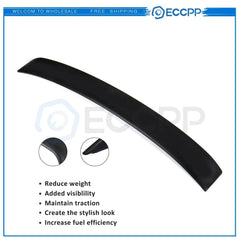 Fits 2013-2017 Honda Accord 4dr Rear Roof Window Visor Spoiler Wing