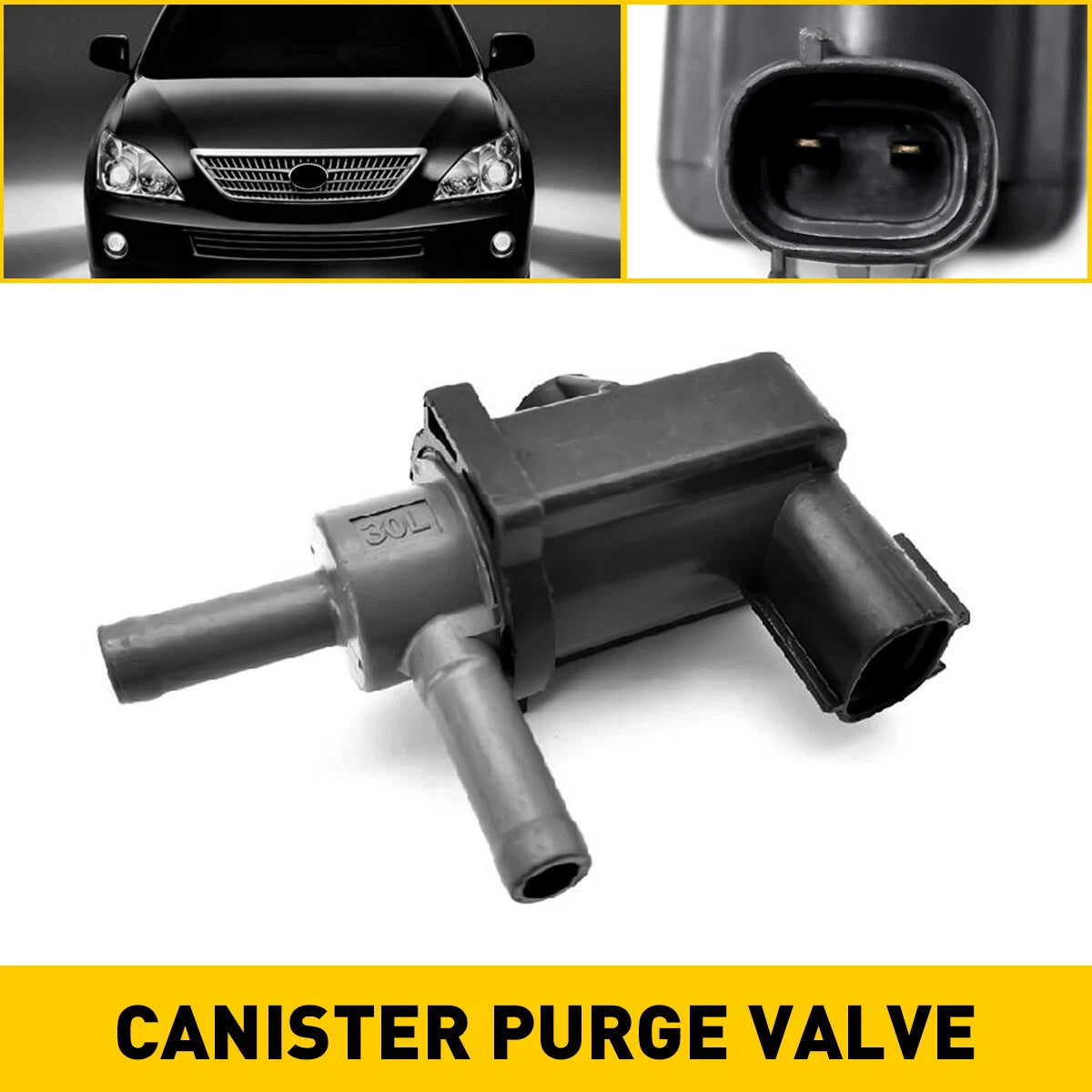 VAPOR CANISTER PURGE SOLENOID VALVE FOR 2004-2006 TOYOTA SIENNA LEXUS RX330 3.3L 6B93BC-57
