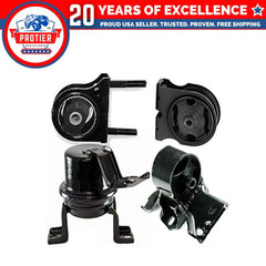 Fits 1996-1997 Toyota RAV4 2.0L w/MANUAL, Motor & Trans Mount Set 4pcs : A7233, 6B93BC-57