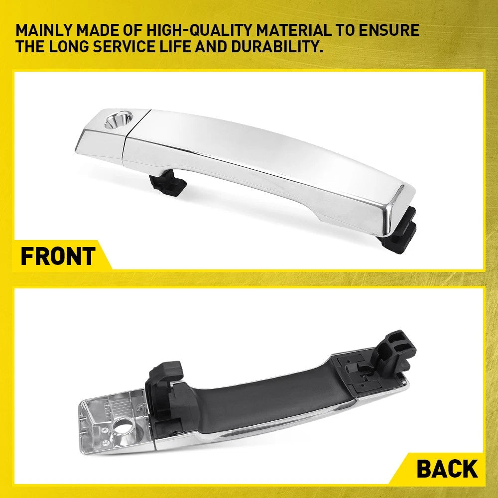 Front Left Driver Chrome Exterior Door Handle for Nissan Titan Armada 05-15 EOA 6B93BC-57