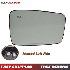 Mirror Glass Driver Left Heated For Dodge Ram 1500 2500 2009-2019 68050299AA 6B93BC-57