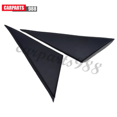 2Pcs Left Right Fender Pillar Molding Garnish Black for 2011-2015 Hyundai Sonata 6B93BC-57