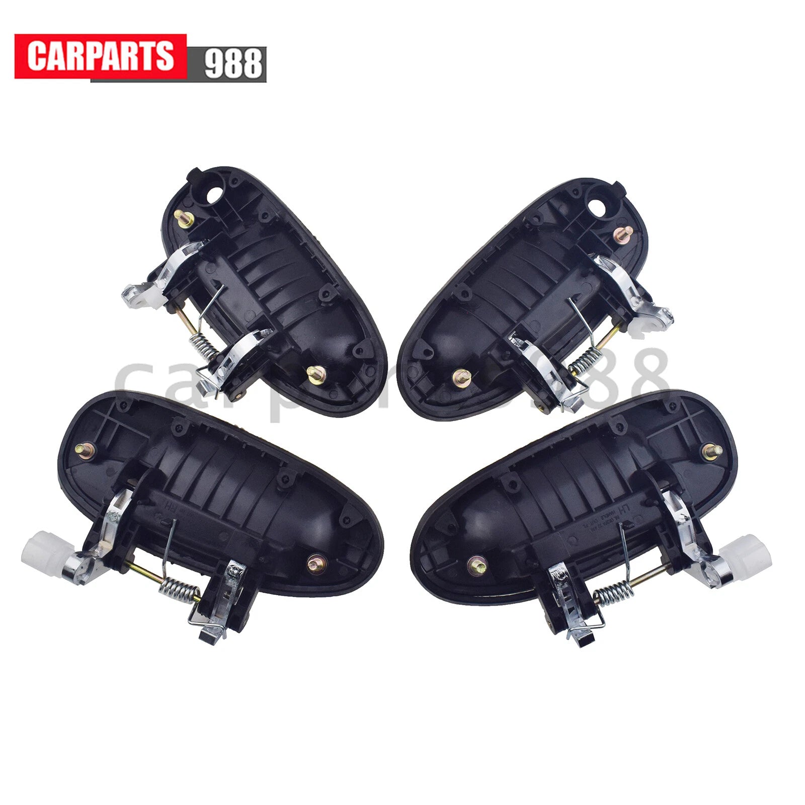 Outside Door Handle Chrome Front Rear LH RH for Kia Carens 0K2FB58410 0K2FB59410 6B93BC-57